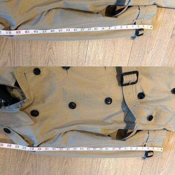 Burberry Honey Kensington Medium Trench Coat US4 - Picture 14 of 16